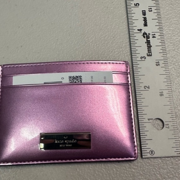 Kate Spade Kenzie in Quartz Pink Card Holder NWT/In the Box - Picture 8 of 13